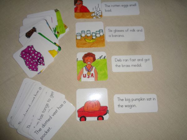 Sentences with mixed vowels